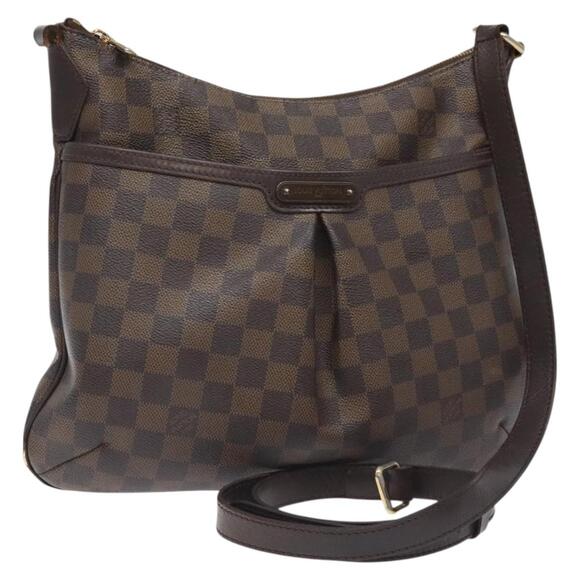 LOUIS VUITTON Damier Ebene Bloomsbury GM Shoulder Bag N42250 - Picture 1 of 13